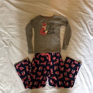 Girls’ pajamas.  Size 7.